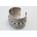 Bangle Cuff Bracelet Sterling Silver 925 Jewelry Handmade Engraved Women C452